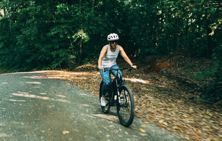 Osa Epic bike ride at Lapa Rios Lodge