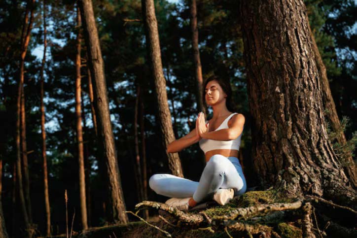 Yoga Class surrounded by rainforest at Lapa Rios Lodge