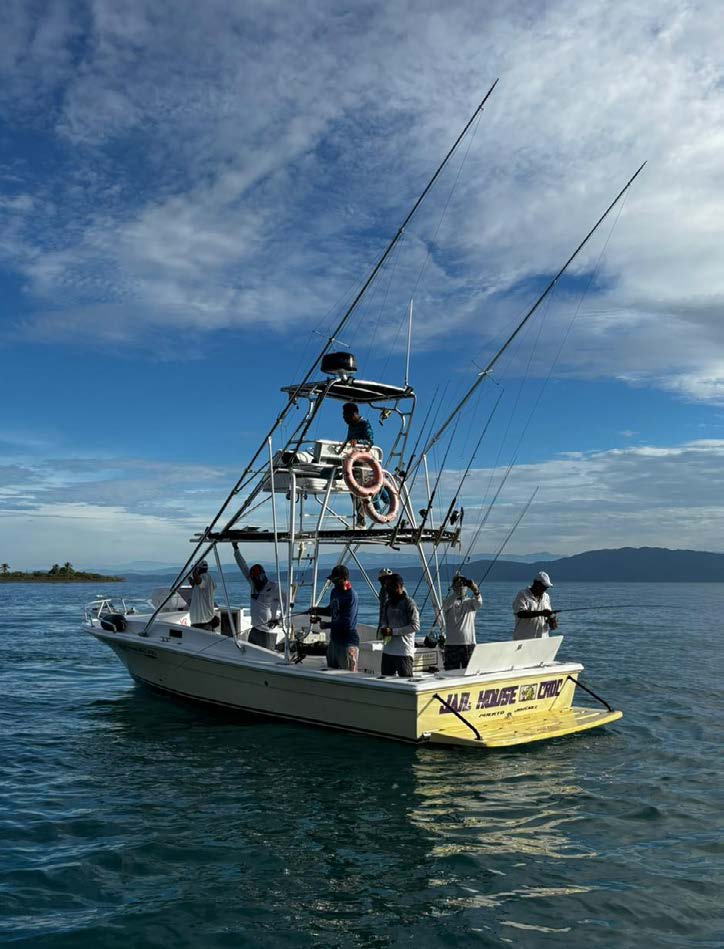 Sport fishing in Costa Rica's South Pacific