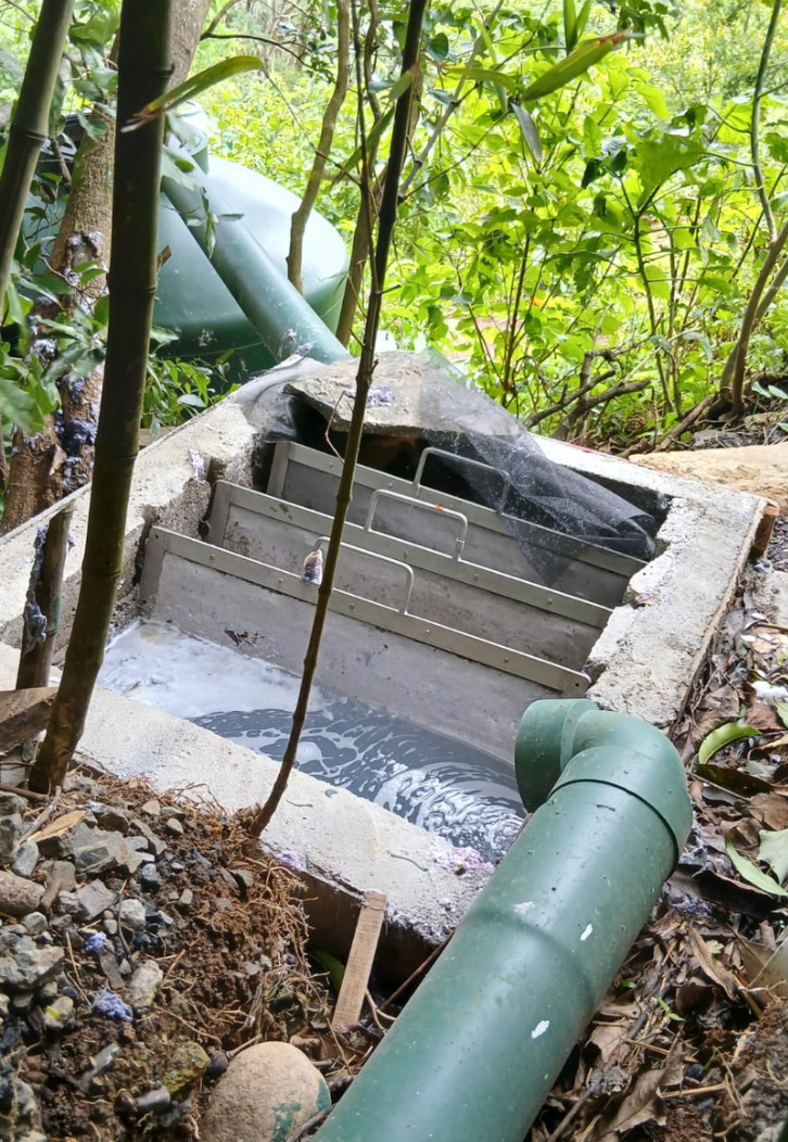 Screening unit at Monteverde Lodge