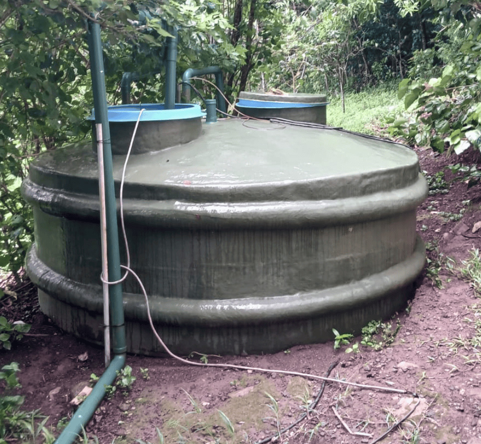 Irrigation system using reclaimed water at Monteverde Lodge